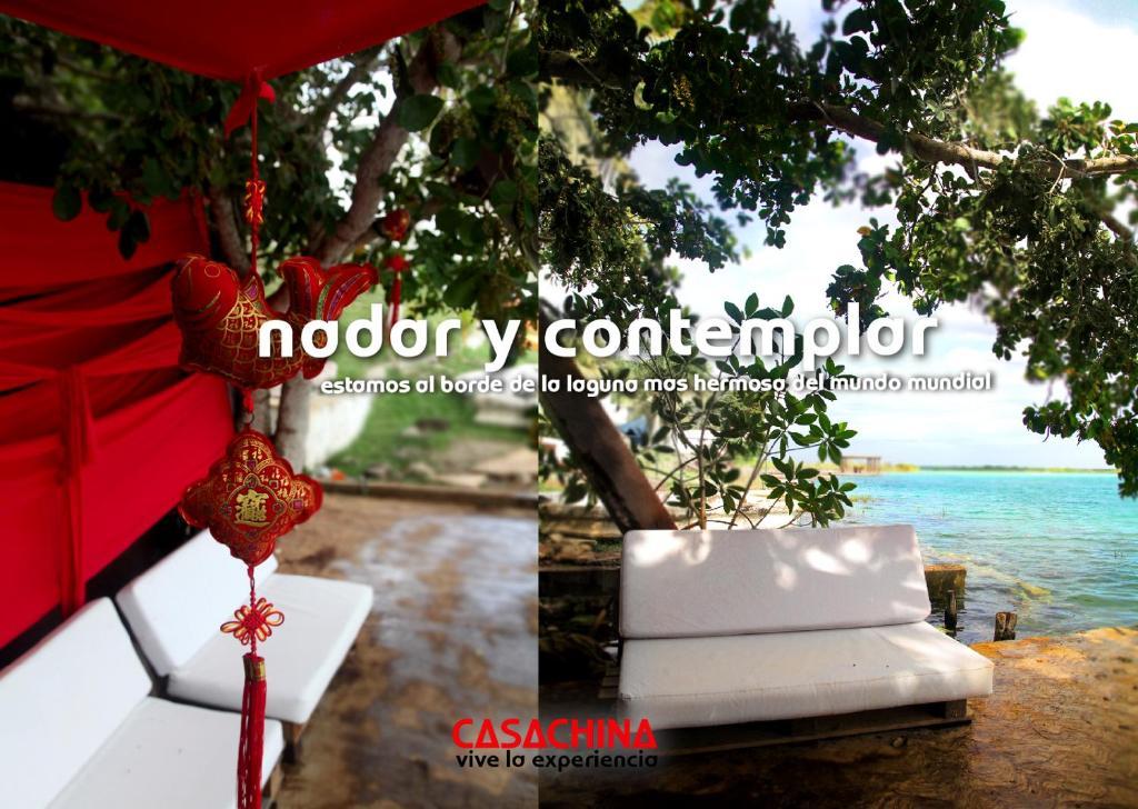 Casa China Bacalar Hotel Zewnętrze zdjęcie